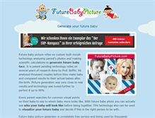Tablet Screenshot of futurebabypicture.com